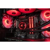ALTERNATE Custom PC Series • Red Thunder Elements Gaming-PC negro/Transparente