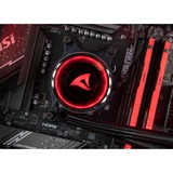 ALTERNATE Custom PC Series • Red Thunder Elements Gaming-PC negro/Transparente