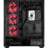 ALTERNATE Custom PC Series • Red Thunder Elements Gaming-PC negro/Transparente