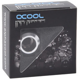 Alphacool Eiszapfen PRO 16mm HardTube Fitting G1/4 - Chrome, Conexión cromado