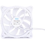 Alphacool Rise Aurora 120 mm ventilador 120x120x25mm blanco