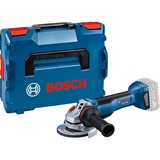 Bosch GWS 18V-10 P PROFESSIONAL amoladora angular 9000 RPM 1000 W 1,9 kg azul/Negro, 9000 RPM, Batería, 1,9 kg, Motor sin escobillas