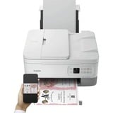 Canon PIXMA TS7451a Inyección de tinta A4 4800 x 1200 DPI Wifi, Impresora multifuncional blanco, Inyección de tinta, Impresión a color, 4800 x 1200 DPI, A4, Impresión directa, Blanco