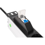 Digitus DN-95439, Regleta negro/Aluminio
