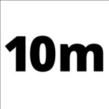 EINHELL 41.381.00 10 m 15 bar Blanco, Manguera de aire comprimido blanco, 15 bar, Blanco, 10 m, 6 mm