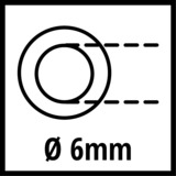 EINHELL 41.381.00 10 m 15 bar Blanco, Manguera de aire comprimido blanco, 15 bar, Blanco, 10 m, 6 mm