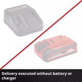 EINHELL Power X-Change Atornillador de carraca a batería TE-RW 18/60 Li-Solo, 18Volt, Destornillador rojo/Negro