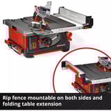 EINHELL Sierra circular de mesa profesional TP-CC 10 T rojo/Negro