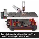 EINHELL Sierra circular de mesa profesional TP-CC 10 T rojo/Negro