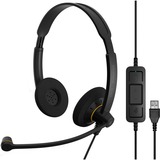 EPOS | Sennheiser IMPACT SC 60 USB ML, Auriculares con micrófono negro