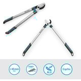 GARDENA Tijeras para ramas EasyCut L, Tijeras de podar gris/Turquesa