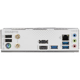 GIGABYTE B760M GAMING PLUS WIFI DDR4 Placa base - Compatible con procesadores Intel Core de 14ª generación, VRM de 4+1+1 fases, hasta 5333 MHz DDR4 (OC), 2xPCIe 4.0 M.2, Wi-Fi 6, LAN 1 GbE, USB 3.2 Gen 1 negro/Plateado