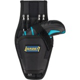 Hazet Mini atornillador inalámbrico 9230B-1, puntas 1/4", con funda, Destornillador azul/Negro