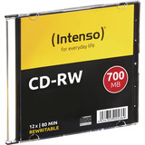 Intenso CD-RW 700 MB, CDs vírgenes 