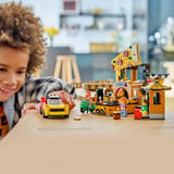 LEGO Experiencia de entrega de pizza en la ciudad con vehículos, Juegos de construcción 