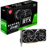 MSI VENTUS GEFORCE RTX 3050 2X XS 8G OC tarjeta gráfica NVIDIA 8 GB GDDR6 GeForce RTX 3050, 8 GB, GDDR6, 128 bit, 7680 x 4320 Pixeles, PCI Express x8 4.0