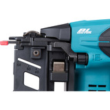Makita Clavadora de cabeza aplastada a batería DBN601Z, 18 Voltios, Nagler azul/Negro