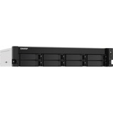 QNAP TS-873AeU-RP NAS Bastidor (2U) Ethernet Negro V1500B NAS, Bastidor (2U), AMD, V1500B, Negro