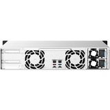 QNAP TS-873AeU-RP NAS Bastidor (2U) Ryzen Embedded V1500B 4 GB DDR4 0 TB QuTS hero Negro NAS, Bastidor (2U), Ryzen Embedded, V1500B, 4 GB, DDR4