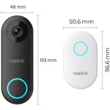 Reolink D340W, Timbre de la puerta negro