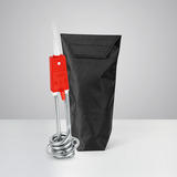 Rommelsbacher Hervidor de inmersión de viaje RT 350, Calentador de inmersión rojo