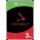 Seagate IronWolf ST3000VN006 disco duro interno 3 TB 5400 RPM 256 MB 3.5" Serial ATA III, Unidad de disco duro 3 TB, 5400 RPM, 256 MB, 3.5", Serial ATA III