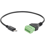 Shelly Complemento de 5 terminales, Cable negro