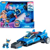 Spin Master PATRULLA CANINA - LA SUPERPELÍCULA - Coche Transformable Deluxe con Figura de Chase Patrulla Canina - con Luces y Sonidos - 6067497 - Juguetes Niños 3 Años +, Vehículo de juguete azul/Negro, PAW Patrol PATRULLA CANINA - LA SUPERPELÍCULA - Coche Transformable Deluxe con Figura de Chase Patrulla Canina - con Luces y Sonidos - 6067497 - Juguetes Niños 3 Años +, Coche de policía, PAW Patrol, 3 año(s), AAA, Plástico, Negro, Azul