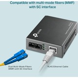 TP-Link Omada MC200CM convertidor de medio 1000 Mbit/s 850 nm Multimodo Negro gris, 1000 Mbit/s, IEEE 802.3ab, IEEE 802.3i, IEEE 802.3u, IEEE 802.3z, Gigabit Ethernet, 10,100,1000 Mbit/s, Completo, Semi (dúplex), Cat5, Cat5e