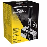 Thrustmaster 4060306 mando y volante Negro, Plata USB Freno de mano PC, PlayStation 4, PlayStation 5, Xbox One, Xbox One S, Xbox One X, Xbox Series S, Xbox Series X plateado/Negro, Freno de mano, PC, PlayStation 4, PlayStation 5, Xbox One, Xbox One S, Xbox One X, Xbox Series S, Xbox Series X, Alámbrico, USB, Negro, Plata, Metal