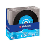 Verbatim CD-R AZO Data Vinyl 700 MB 52x 10 pieza(s), CDs vírgenes 52x, CD-R, 700 MB, 10 pieza(s)