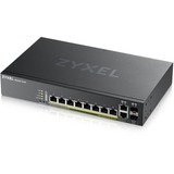 Zyxel GS2220-10HP-EU0101F switch Gestionado L2 Gigabit Ethernet (10/100/1000) Energía sobre Ethernet (PoE) Negro, Interruptor/Conmutador Gestionado, L2, Gigabit Ethernet (10/100/1000), Energía sobre Ethernet (PoE), Montaje en rack