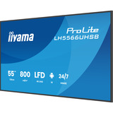 iiyama LH5566UHSB-B1AG, Pantalla de gran formato negro (mate)