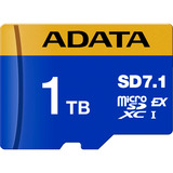 ADATA Premier Extreme microSDXC SD7.1 1 TB, Tarjeta de memoria azul/Amarillo