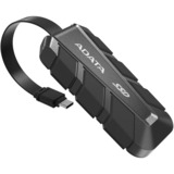 ADATA SC740 SSD Externa 1 TB, Unidad de estado sólido negro/Negro