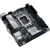ASUS PRIME H610I-PLUS D4-CSM Intel H610 LGA 1700 mini ITX, Placa base Intel, LGA 1700, Intel® Celeron®, Intel® Core™ i3, Intel® Core™ i5, Intel® Core™ i7, Intel® Core™ i9, Intel® Pentium®, LGA 1700, 64 GB, DDR4-SDRAM