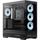 Aerocool P500B Digi-BK-v1, Cajas de torre negro