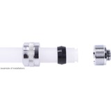 Alphacool 17476 accesorio o pieza de sistema de refrigeración para ordenador Kit de racores, tubos y accesorios, Conexión cromado, Kit de racores, tubos y accesorios, Latón, Cromo, 1/4", 23 mm, 2,6 cm