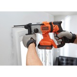 BLACK+DECKER BCD900B, Martillo perforador naranja/Negro