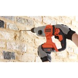 BLACK+DECKER Martillo combinado a batería BCD900B, 18Volt, Martillo perforador naranja/Negro