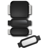 Bosch HEZ9FF030 pieza y accesorio de hornos Juego de repostería Acero inoxidable, Juego de sartenes acero fino/Negro, Juego de repostería, Bosch, Horno, Acero inoxidable, 3 pieza(s)