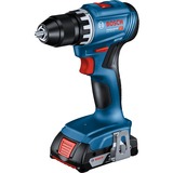 Bosch Taladro atornillador a batería GSR 18V-45 Professional, 18Volt, Taladro/destornillador azul/Negro