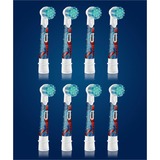 Braun Oral-B Kids Spiderman 8 unidades, Cabezal de cepillo blanco