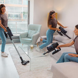 Cecotec Conga Rockstar 1500 Ray Pure, Aspirador vertical negro/Azul