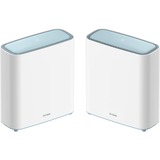 D-Link EAGLE PRO AI AX3200 Doble banda (2,4 GHz / 5 GHz) Wi-Fi 6 (802.11ax) Blanco 2, Router Blanco, Sistema de malla, Estado, Poder, 510 m², Doble banda (2,4 GHz / 5 GHz), Wi-Fi 6 (802.11ax)