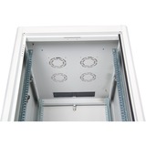 Digitus Armario de red de la serie Dynamic Basic - 600 x 600 mm (an. x pr.), Armario IT gris claro, Rack o bastidor independiente, 600 kg, Gris