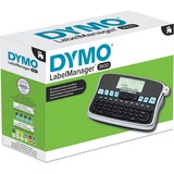 Dymo LabelManager ™ 360D QWZ, Rotulador negro/Plateado, QWERTZ, D1, Transferencia térmica, 180 x 180 DPI, 12 mm/s, Alámbrico