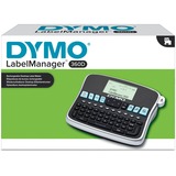 Dymo LabelManager ™ 360D QWZ, Rotulador negro/Plateado, QWERTZ, D1, Transferencia térmica, 180 x 180 DPI, 12 mm/s, Alámbrico