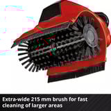 EINHELL PICOBELLA 1400 RPM Batería, Máquinas barredoras rojo/Negro, 1400 RPM, 11,5 cm, 21,5 cm, Rojo, Batería, 4,1 kg