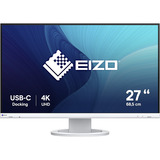 EIZO FlexScan EV2740S-WT pantalla para PC 68,6 cm (27") 3840 x 2160 Pixeles 4K Ultra HD LCD Blanco, Monitor LED blanco, 68,6 cm (27"), 3840 x 2160 Pixeles, 4K Ultra HD, LCD, 6 ms, Blanco